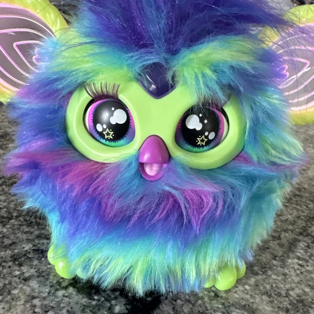 Clean EUC Tested FURBY Galaxy Edition Interactive Plush Glow in The Dark 2023
